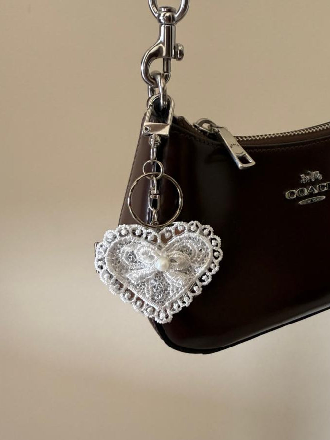 Heart Mirror Charm