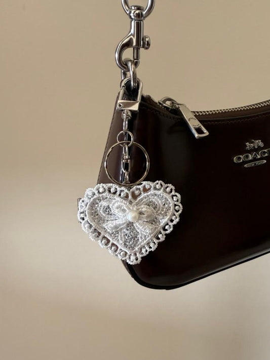 Heart Mirror Charm